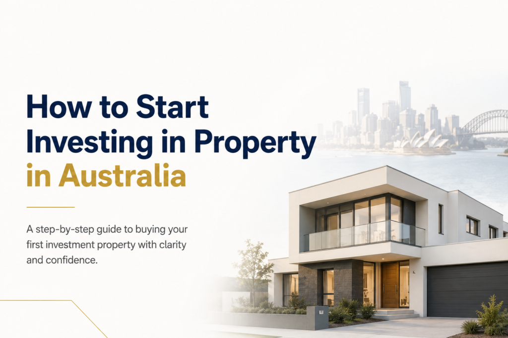 How to start investing in property in Australia